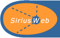 SiriusWeb logo and shortcut to the staff costs calculator.